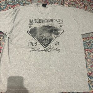 Harley-Davidson Light Gray Long Sleeve Tee